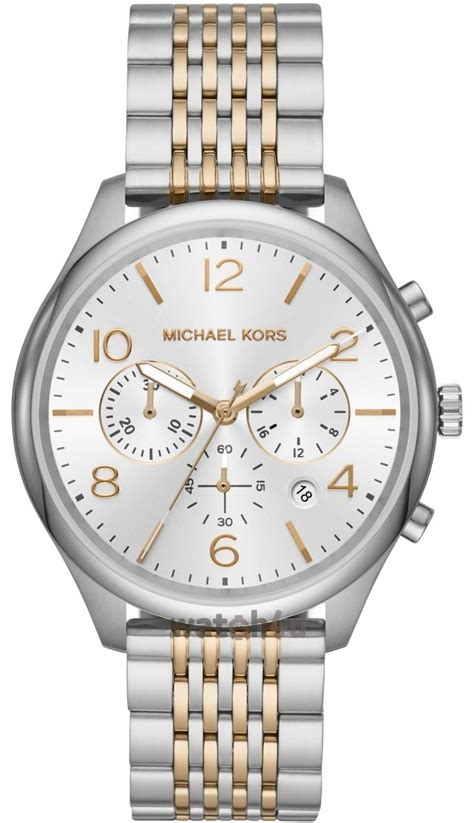 michael kors gents merrick uhr|Michael Kors Merrick Chronograph Quartz Silver Dial .